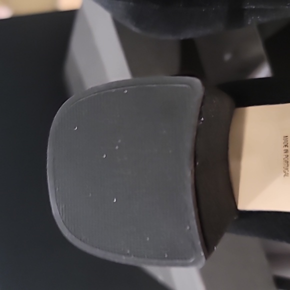 Tuckernuck Black Velvet Mary Jane Ellie Heels - Picture 5 of 5